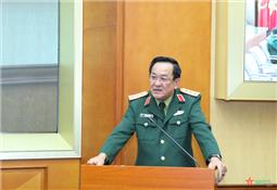 Thượng tướng Võ Minh Lương chủ trì hội nghị tổng kết thực hiện quy chế dân chủ cơ sở năm 2023